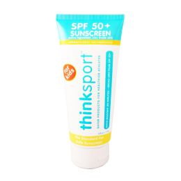 Thinksport Sunscreen - Safe - Kids - SPF 50 Plus - Family Size - 6 oz(D0102H71SIU)