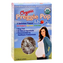 Three Lollies Organic Preggie Pop Drops - 12 Drops(D0102H7H0LW)
