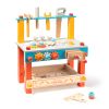 ROBUD Wooden Workbench Set for Kids Toddlers, Pretend Play Construction Toys Kit Gift for Girls & Boys(D0102HE1X5W)