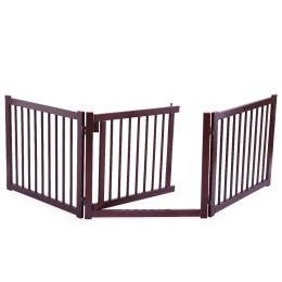 24inch height pet fence-brown(D0102HE43RA)