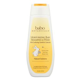 Babo Botanicals - Moisturizing Baby Shampoo and Wash - Oatmilk Calendula - 8 fl oz(D0102HH8GY7)