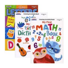 Assorted My First Series Activity Book Case Pack 48(D0102HHF9YU)