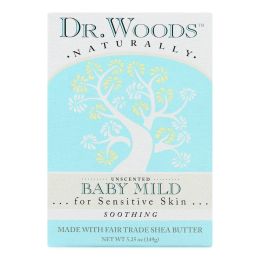 Dr. Woods Bar Soap Baby Mild Unscented - 5.25 oz(D0102HRXX3U)