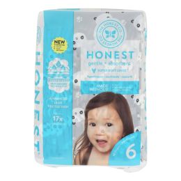 The Honest Company - Diapers Size 6 - Pandas - 18 Count(D0102HX4FXW)