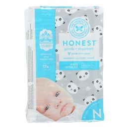 The Honest Company - Diapers Size 0 Newborn - Pandas - 32 Count(D0102HX4U3V)