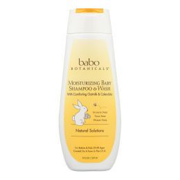 Babo Botanicals - Moisturizing Baby Shampoo and Wash - Oatmilk Calendula - 8 fl oz(D0102HXX60U)