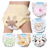 2 PCs Lovely Dog Toddlers Reusable Washable Baby Newborn Diaper Pants M(D0101HHMPIG)