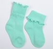 Set of 6 Sheer Newborn Baby Socks Ruffle Roll-up Socks 0-12 Months, Random Color(D0101HXYN4Y)
