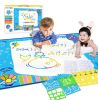 Children's Graffiti Carpet Washable Recycle Painting Fabric Green 50*34 cm(D0101HHZW9W)