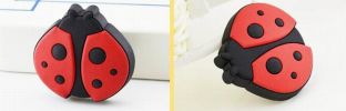 Set of 2 Drawer Handles Cabinet Knobs Kids Room Decor [Ladybird](D0101H5Y4XY)