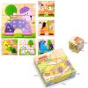 Educational Toy for Kids 3D Wooden Puzzle Jointed Board Cube Puzzle Building Block NO.24(D0101HR7KJU)