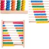 Wooden Early Educational Multicolor Figure Calculative Rack Toys For Baby(D0101H5HUZU)
