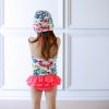 Cute Baby Girls Beach Suit Lovely Colorful Swimsuit 1-2 Years Old(80-90cm)(D0101HH8AFY)