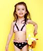 Beautiful Baby Girl Swimsuit Lovely Bikini Toddler Swimsuit Purple (1~3Y)(D0101HHMRFA)