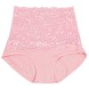 FLORAL Lace Postpartum Underwear Maternity Belly Band Breif L Pink Set of 3(D0101HXYTPU)