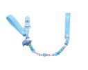 Cases Special Pacifier Clips Pacifier Holder,Handmade Safe&Non-toxic,Blue(D0101H5CWVV)