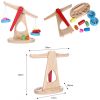 Wooden Early Educational Multicolor Balance Block Toys For Baby(D0101H5HU8A)