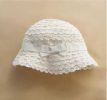 Summer Baby Girl Caps Cotton Sun Hat For 2-3 Years Baby White Lace(D0101H5JZ6A)