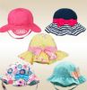 Summer Baby Girl Caps Cotton Sun Hat For 2-3 Years Baby Yellow Flower(D0101H5JZ6V)