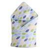 Newborn Boys Blanket/Swaddle, Newborn Boys Gifts, 0-6 M [Leaf, Colorful](D0101HR94BY)