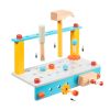 ROBUD Wooden Workbench Set for Kids Toddlers, Pretend Play Construction Toys Kit Gift for Girls & Boys(D0102HE1X5W)