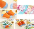 Set of 5 Blue Unisex Baby/Kids Breathable Cotton Socks(D0101H5YWI7)
