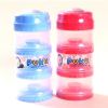 Baby Convenient Food Storage Toddler Mike Powder Carry-out Box Blue(D0101HHM5XG)