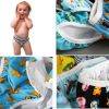 Pink Ladybug Infant Swim Diapers Swim Pants Swim Brief, XL Size(D0101HXL8D7)