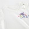 WHITE Infant Short Slevees&Shorts 2 Pieces Baby Toddler Underwear Set 6-9M(D0101HHM74Y)