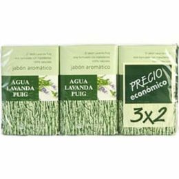 Agua Lavanda Puig By Antonio Puig Set Of 2 Soaps Plus 1 Free And Each Is 4.4 Oz For Anyone