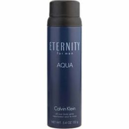 Eternity Aqua By Calvin Klein Body Spray 5.4 Oz For Men