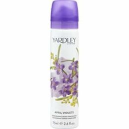 Yardley By Yardley April Violets Body Spray 2.6 Oz (new Packaging) For Women