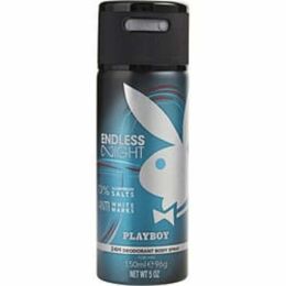 Playboy Endless Night By Playboy Deodorant Body Spray 5 Oz For Men