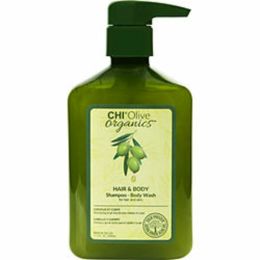 Chi By Chi Olive Organics Hair & Body Shampoo Body Wash 11.5 Oz For Anyone