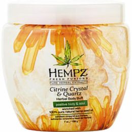 Hempz By Hempz Fresh Fusions Citrine Crystal & Quartz Herbal Body Buff 7 Oz For Anyone