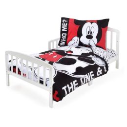 Mickey Mouse Crib Bedding The One And Only 3-Piece Toddler Cotton
