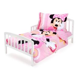 Disney Minnie Mouse 3-Piece Toddler Cotton Bedding By Baby Bedding Design